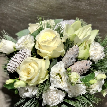 Petit Bouquet Blanc d'Hiver