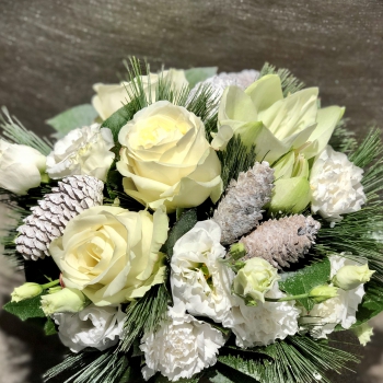 Petit Bouquet Blanc d'Hiver